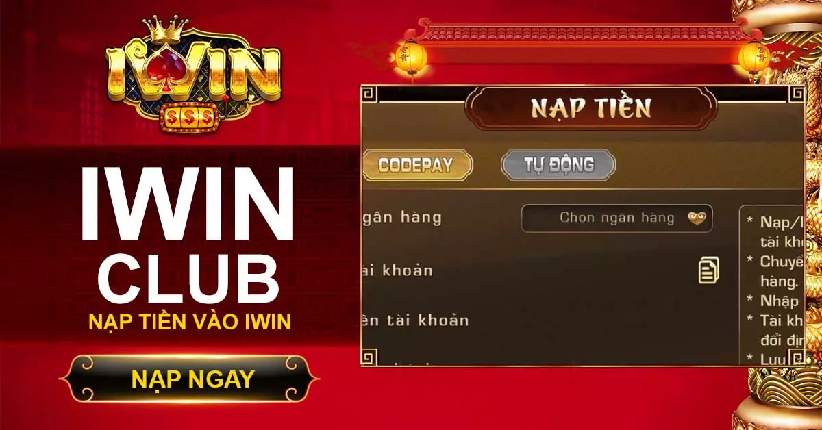 Nạp tiền iwin