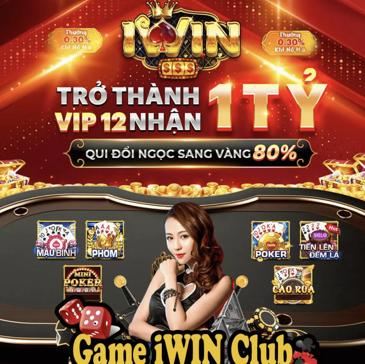 Điểm nổi bật tại hệ thống VIP iwin